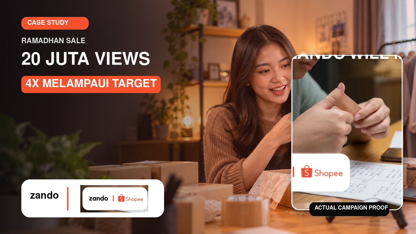 Shopee Ramadan Sale: From a 5M Target to 20M Views